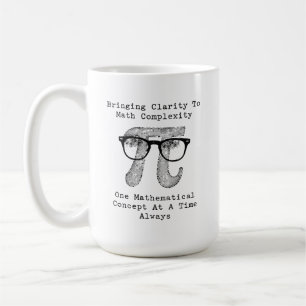 Caneca De Café Trazendo Clareza à Complexidade Matemática Um Conc