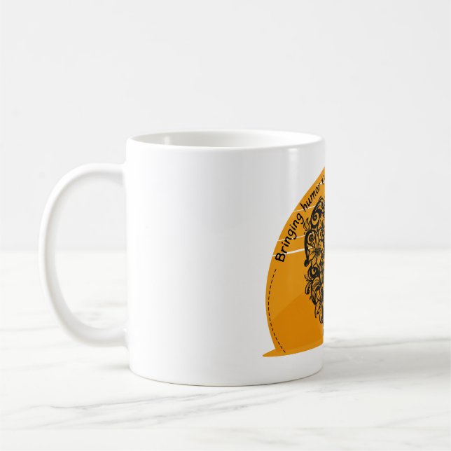 Caneca De Café Trazendo humor a cada paciente individualmente (Esquerda)