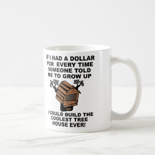 Caneca De Café Tree House Crescer