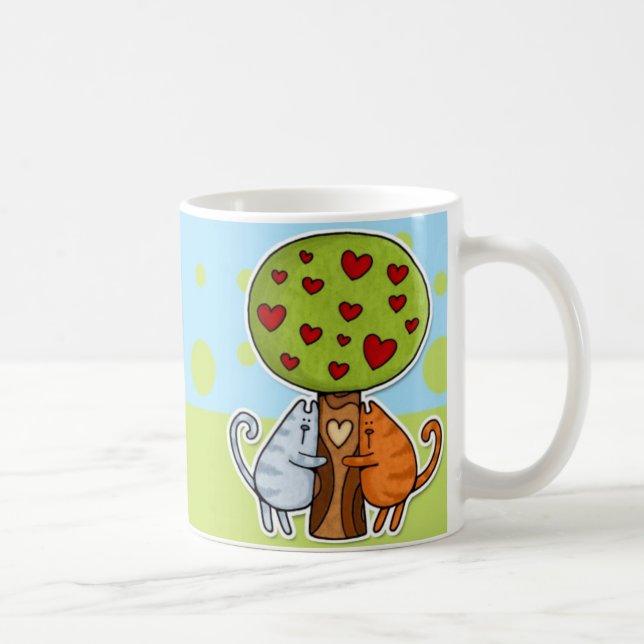 Caneca De Café treehuggers (Direita)