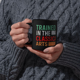 Caneca De Café Treinado na Transmissão Manual das Artes Clássicas