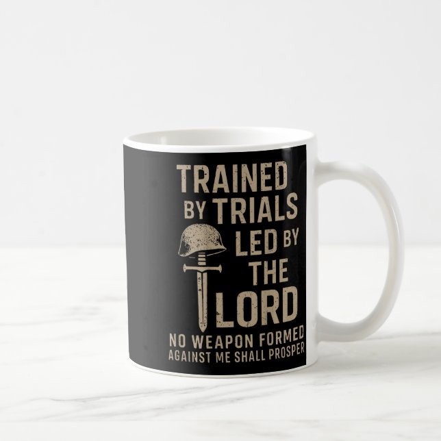 Caneca De Café Treinado Por Ensaios Liderados Pelo Senhor (nas co (Direita)