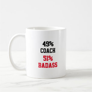 Caneca De Café Treinador Badass