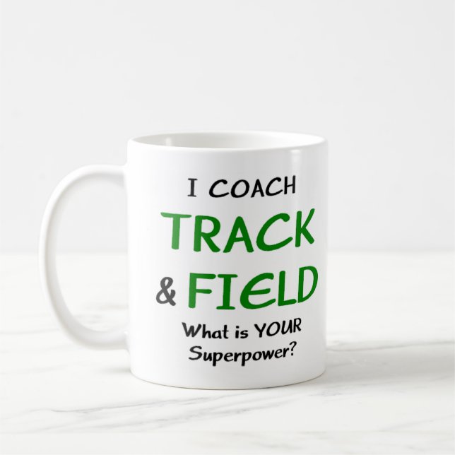 Caneca De Café treinador de atletismo (Esquerda)