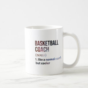 Caneca De Café Treinador De Basquete Como Um Treinador Normal, Ma