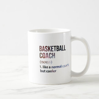 Caneca De Café Treinador De Basquete Como Um Treinador Normal, Ma