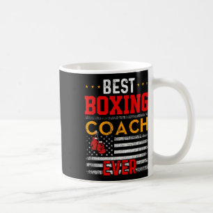 Caneca De Café Treinador de Boxing Melhor Treinamento Engraçado E