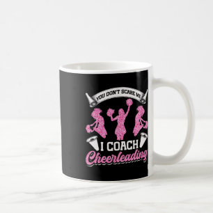 Caneca De Café Treinador de Cheer Cheerleading Você Não Me Assust