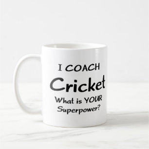 Caneca De Café treinador de críquete