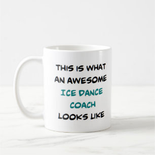 Caneca De Café treinador de dança de gelo, incrível