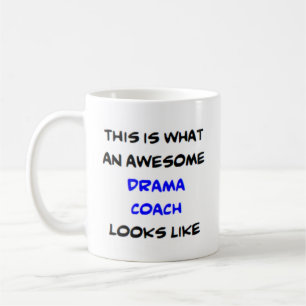 Caneca De Café treinador de drama incrível