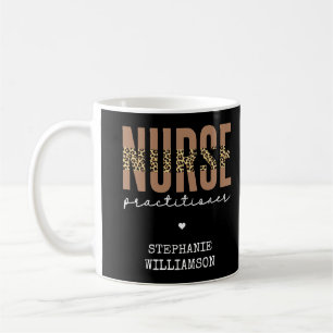 Caneca De Café Treinador de Enfermeira Personalizado Graduação