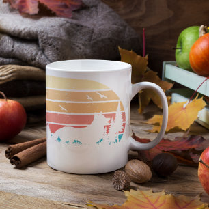 Caneca De Café Treinador de Sobrecarga de Cães de Corgi Estimulad