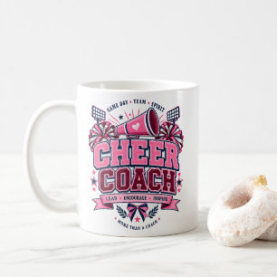 Caneca De Café Treinador de Torcida Liderar Encorajar Inspirar Es