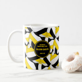 Caneca De Café treinador de vôlei preto te obrigado a dela