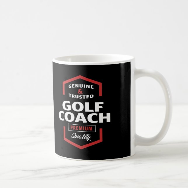 Caneca De Café Treinador do Golf | Ideias de presentes (Direita)