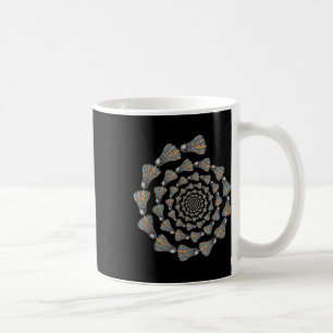 Caneca De Café Treinador do jogador do time de amor do Badminton