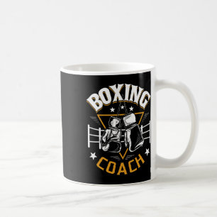 Caneca De Café Treinador em Boxing - Kickboxer Gym Boxer 1