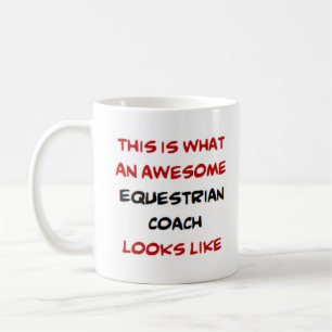 Caneca De Café treinador equestre, incrível
