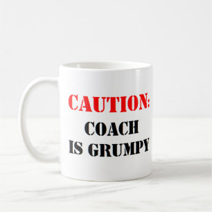 Caneca De Café treinador está rabugento