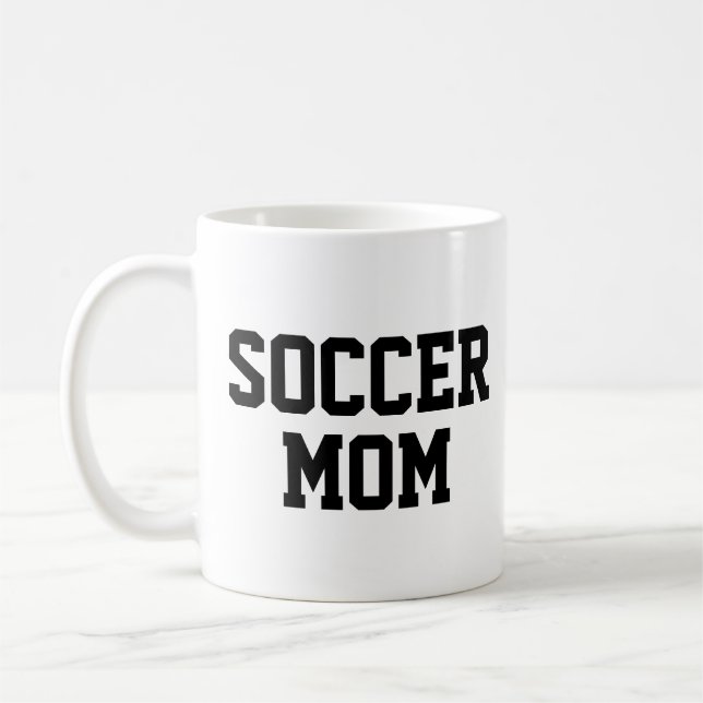 Caneca De Café Treinador moderno de mãe Trendência de Futebol Mug (Esquerda)