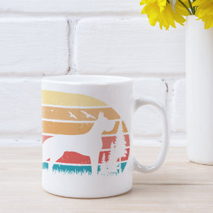 Caneca De Café Treinador Personalizado com Estilo Retrô para Aman