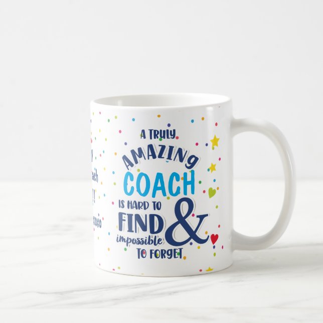 Caneca De Café Treinador personalizado Mug - "Um treinador verdad (Direita)