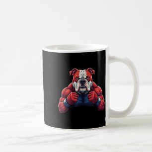 Caneca De Café Treinamento de MMA Boxer Bulldog Artes Marciais An