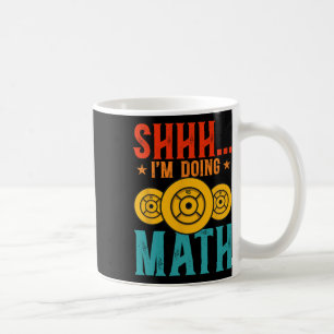 Caneca De Café Treinamento em Elevação de Peso da malhação Shhhhh