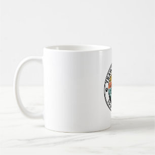 Caneca De Café Treinando Humanos para Falar Cachorro Vintage Pata