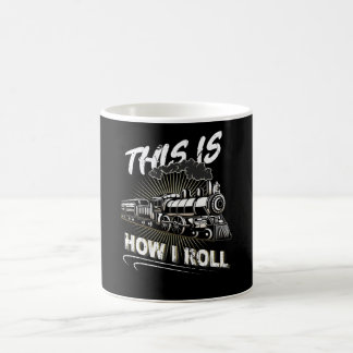 Caneca De Café Treinar É Assim Que Eu Rolo