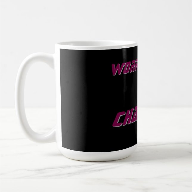 Caneca De Café "Treine" Como um Campeão Série (Esquerda)