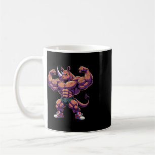 Caneca De Café Treino de musculação Academia Homens Bolso Rinocer