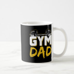 Caneca De Café Treino de musculação com o pai academia condiciona