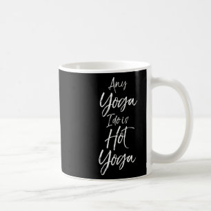 Caneca De Café Treinos de Ioga Estúdio de Design de Fitness Femin