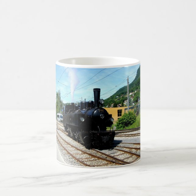 Caneca De Café Trem a vapor em Blonay (Centro)