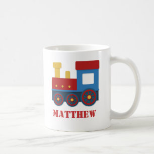 Caneca De Café Trem Cute e Colorido para Meninos