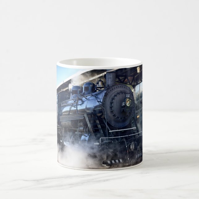 Caneca De Café Trem D.M. & I.R.R #332 (Centro)