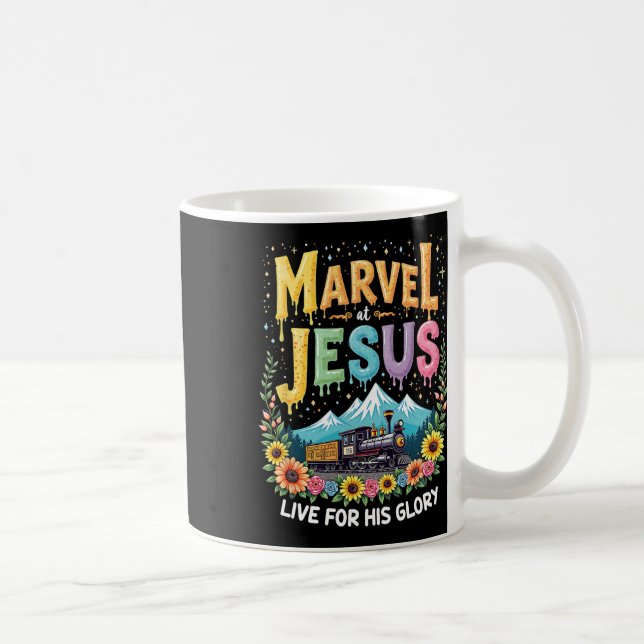 Caneca De Café Trem da Glória Junction True North Acampamento Cri (Direita)