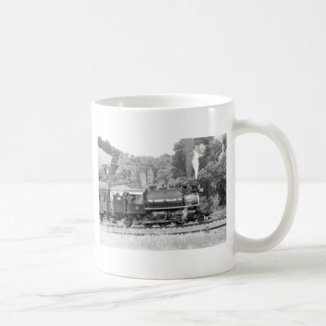 Caneca De Café Trem da locomotiva de vapor (Direita)