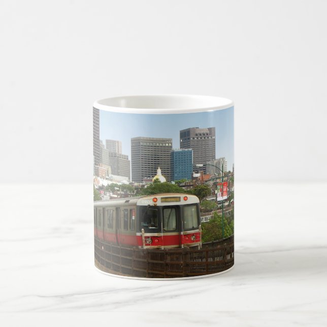 Caneca De Café Trem de Boston (Centro)