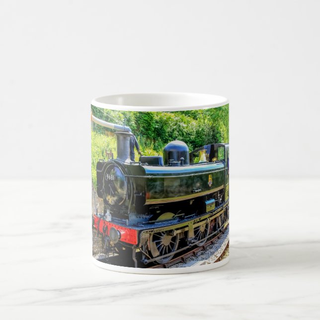 Caneca De Café Trem De Comboio A Vapor (Centro)