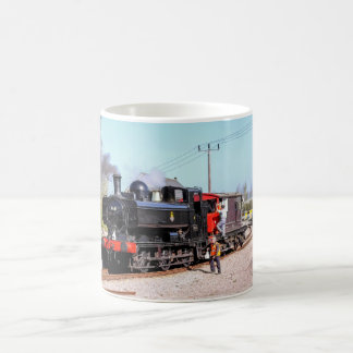 Caneca De Café Trem De Comboio A Vapor