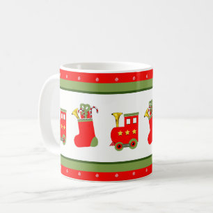 Caneca De Café trem de Natal