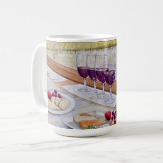 Caneca De Café Trem de Vinho Hora Feliz