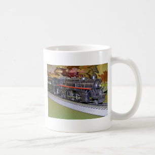 Caneca De Café Trem do modelo escala de O