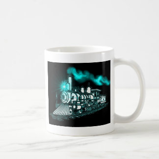 Caneca De Café Trem do verde de Smokin