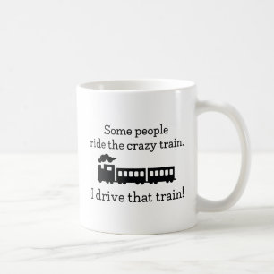 Caneca De Café Trem Louco