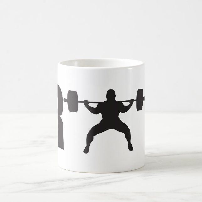 Caneca De Café TREM - Motivação de Gym (Centro)