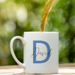 Caneca De Café Trendência inicial personalizada Nome cofee Mug